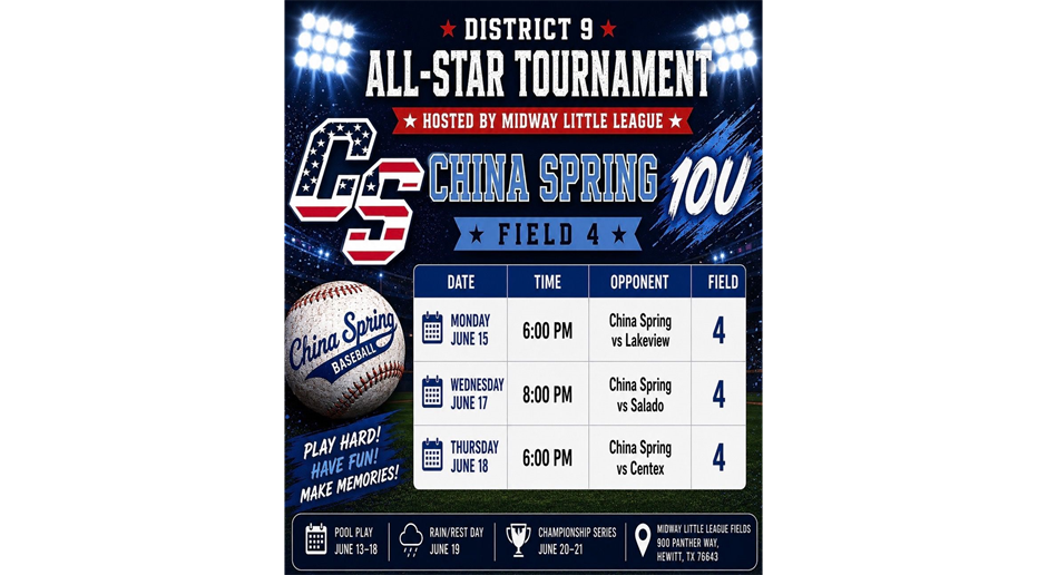 10U All-Stars Pool Play